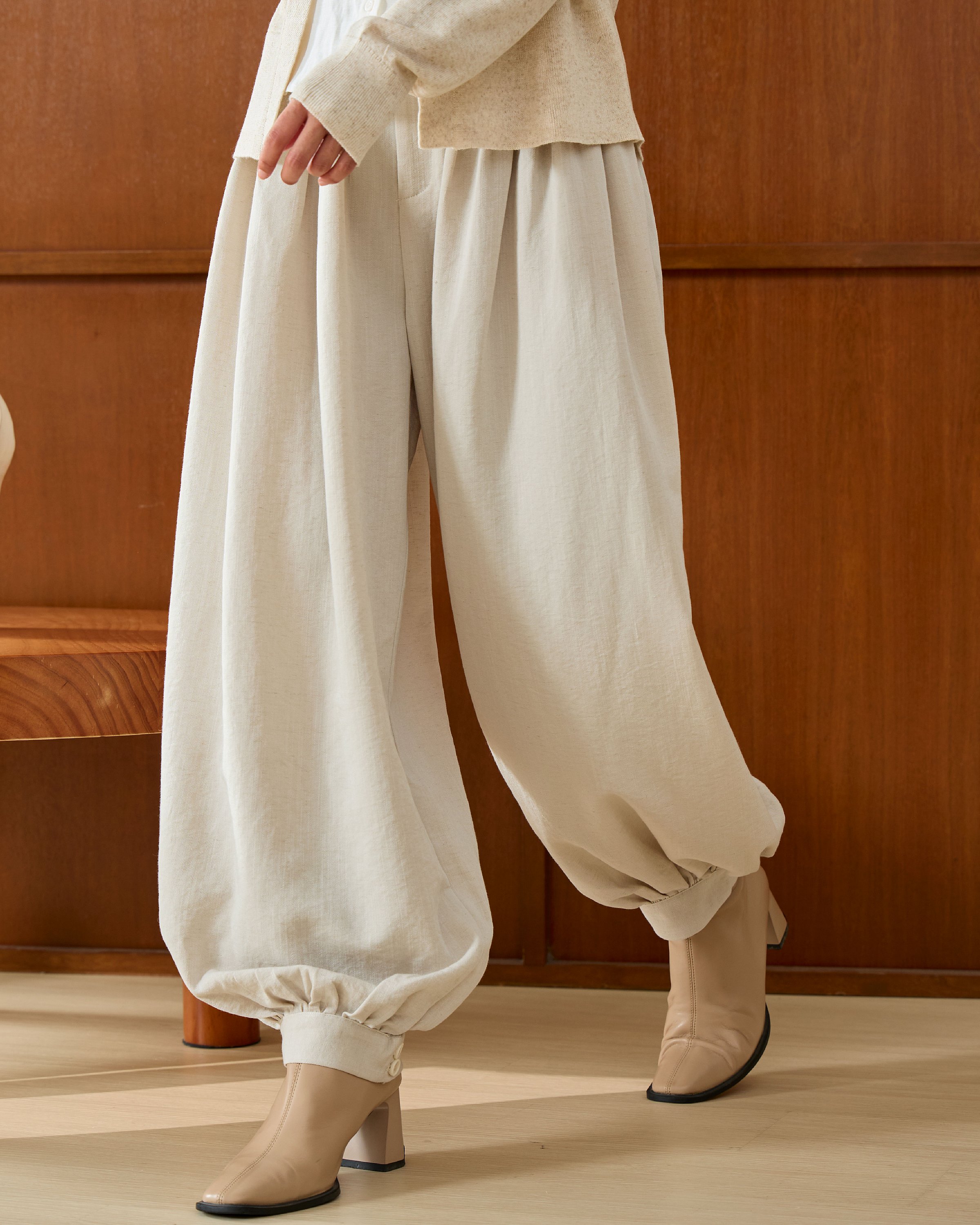 HA VANESSA PANTS IN OAT