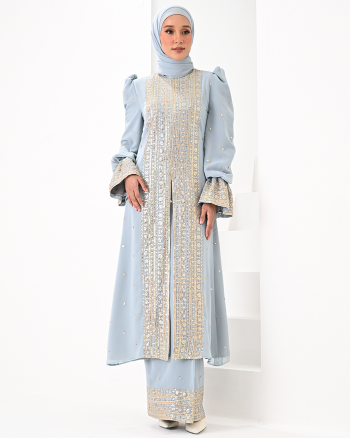 SADHIKA IN BABY BLUE