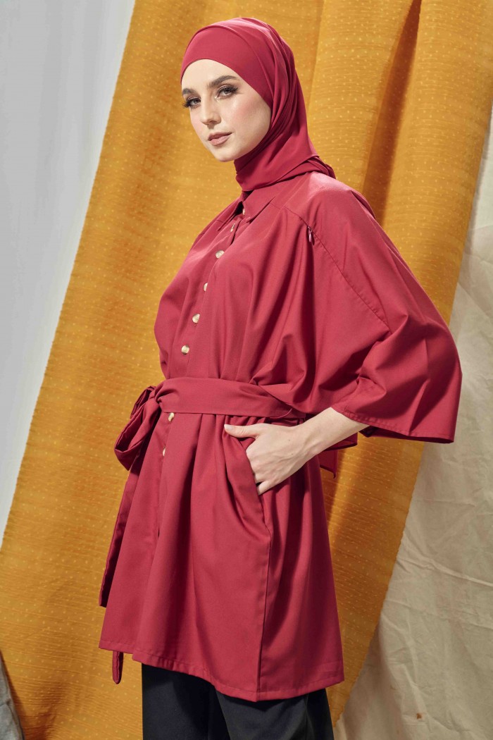BEA IN RED