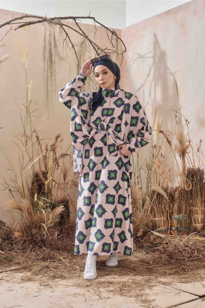 BINITA IN BUTTERMILK BLUE