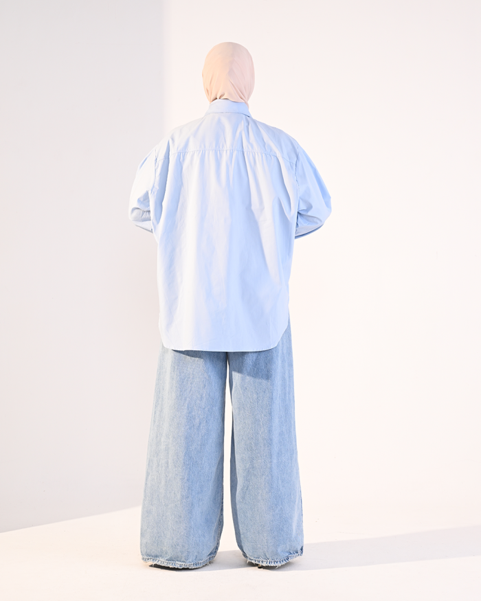 MAISIE TOP IN BLUE