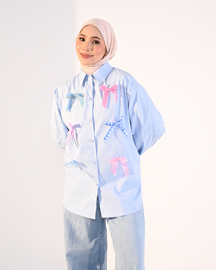 MAISIE TOP IN BLUE