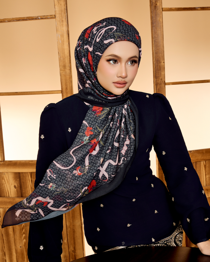 TENUN RAYA CITRA IN DARK BLUE