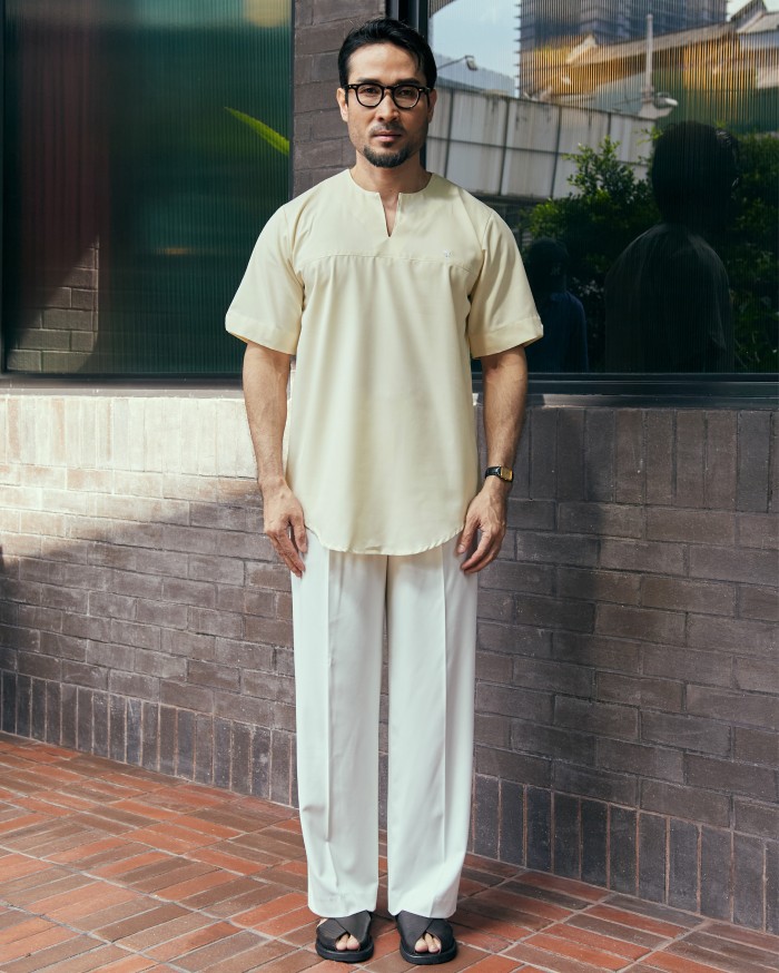 KURTA BADR IN CREAM
