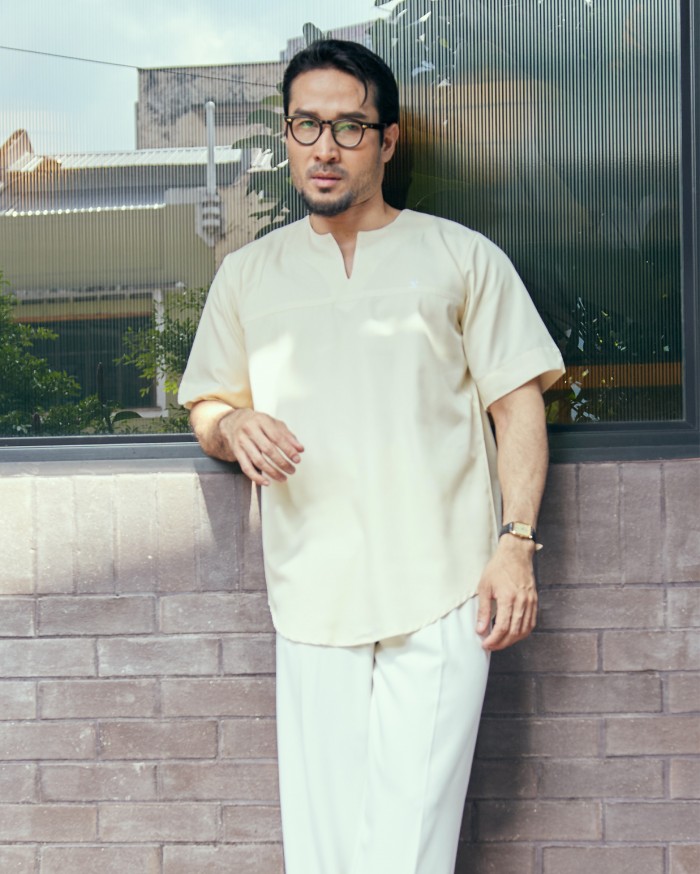 KURTA BADR IN CREAM