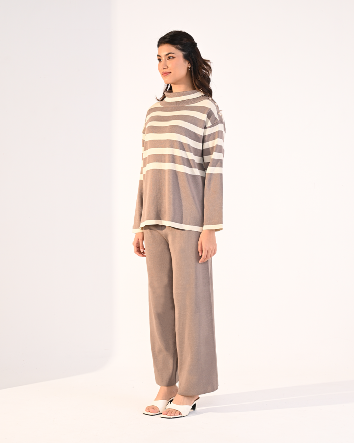 STARLA SET IN DEEP BROWN
