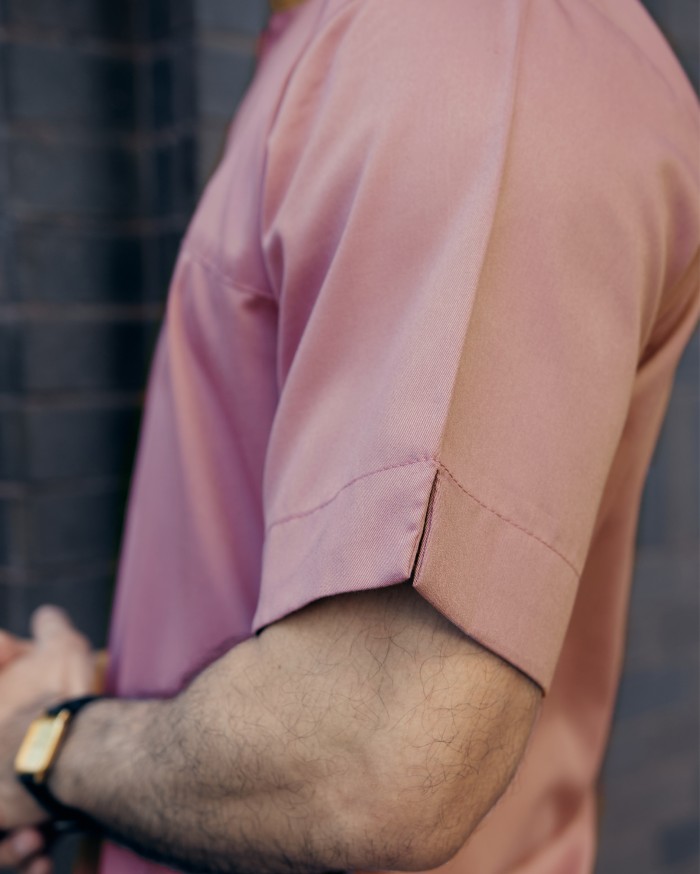 KURTA BADR IN DUSTY PINK