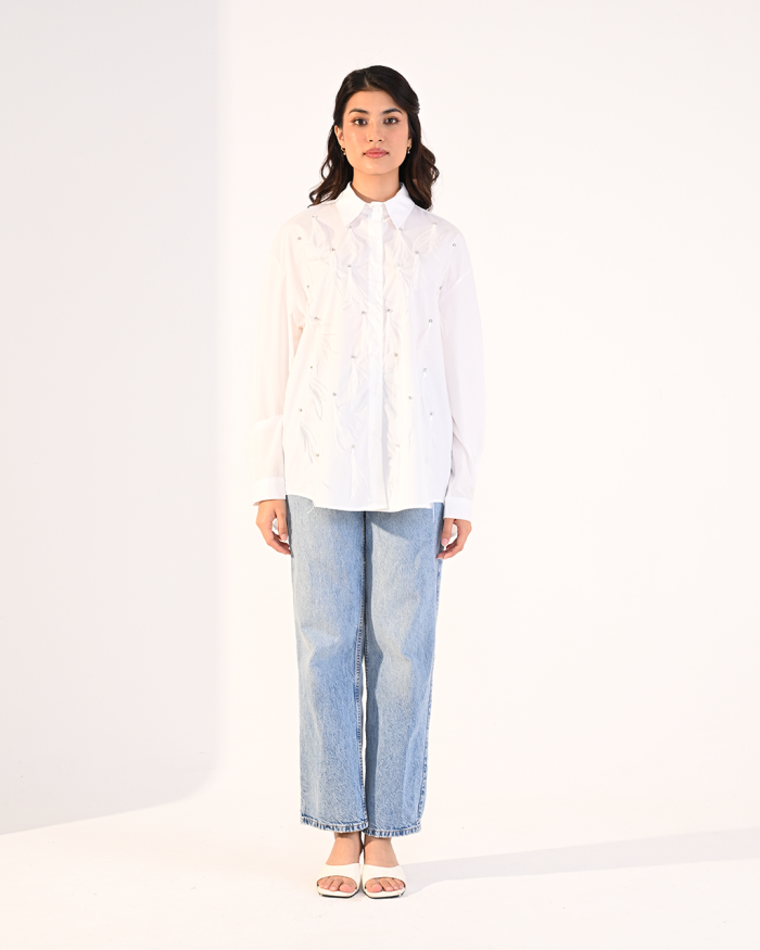 LIONA TOP IN WHITE