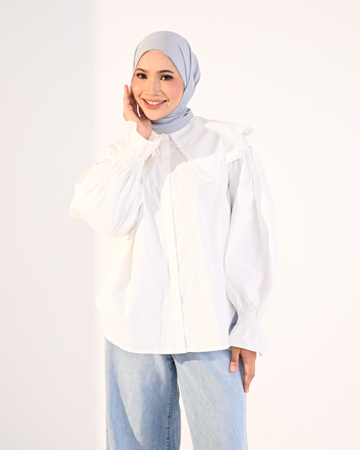 AYLEEN TOP IN WHITE