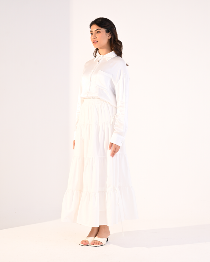 RAISSA SKIRT IN WHITE