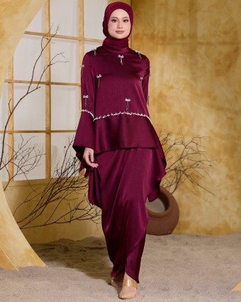 DEFECT ALAIA IN BURGUNDY