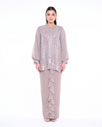 DEFECT RACHHA IN BROWN GREY