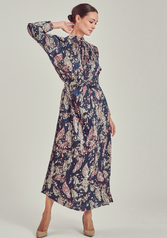 KRISSY DRESS IN BLUE