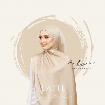 NAYLA SATIN IN LATTE