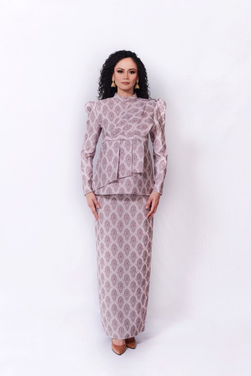 SP RAYA IN DHUPIA KURUNG (PASTEL NUDE)