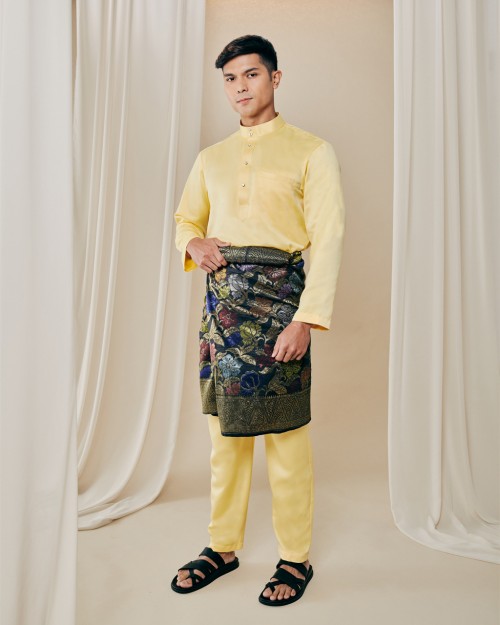 BAJU MELAYU IN SOFT YELLOW