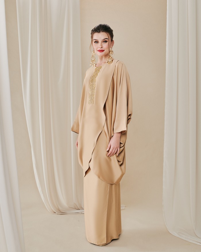 ANCHAL CAFTAN IN NUDE