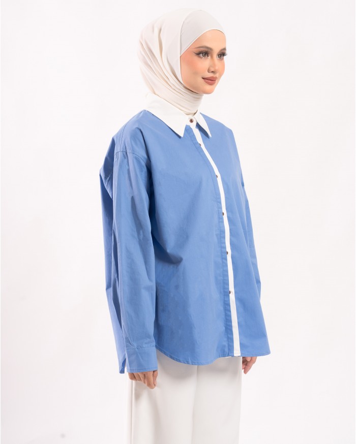 AMARA TOP IN BLUE