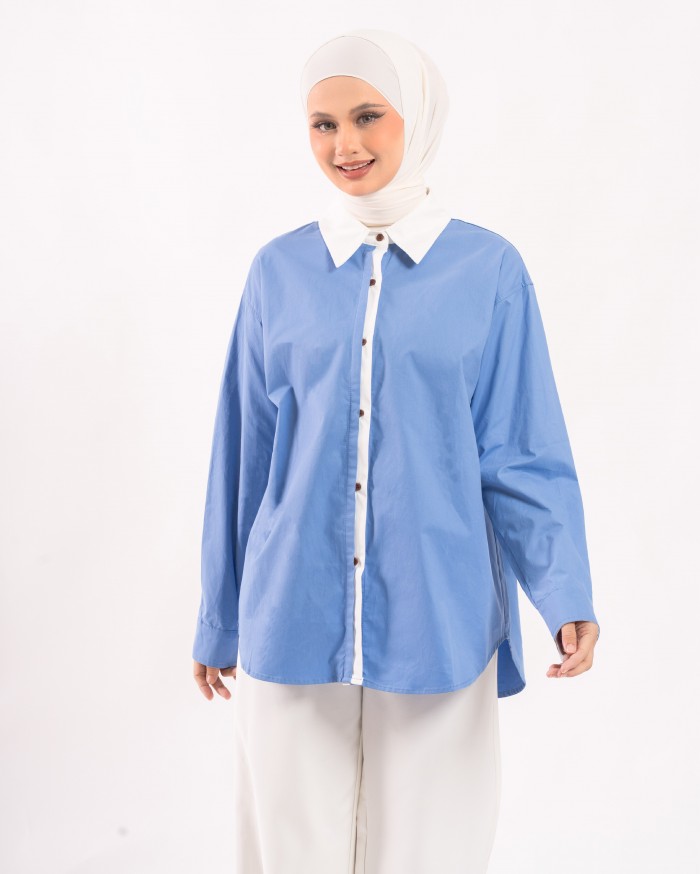 AMARA TOP IN BLUE