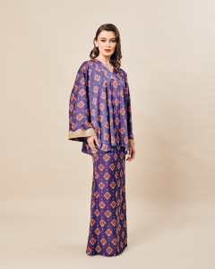 ASHA CAFTAN IN PURPLE
