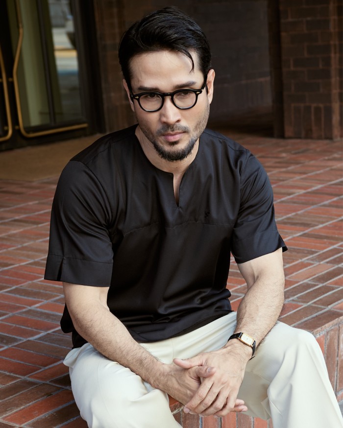 KURTA BADR IN BLACK