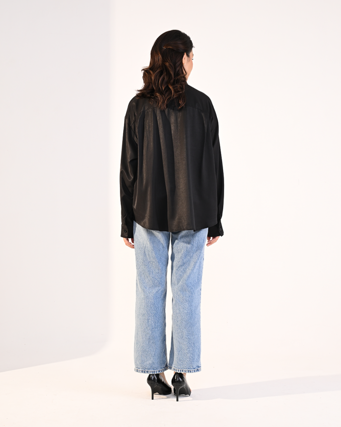 ELORA TOP IN BLACK
