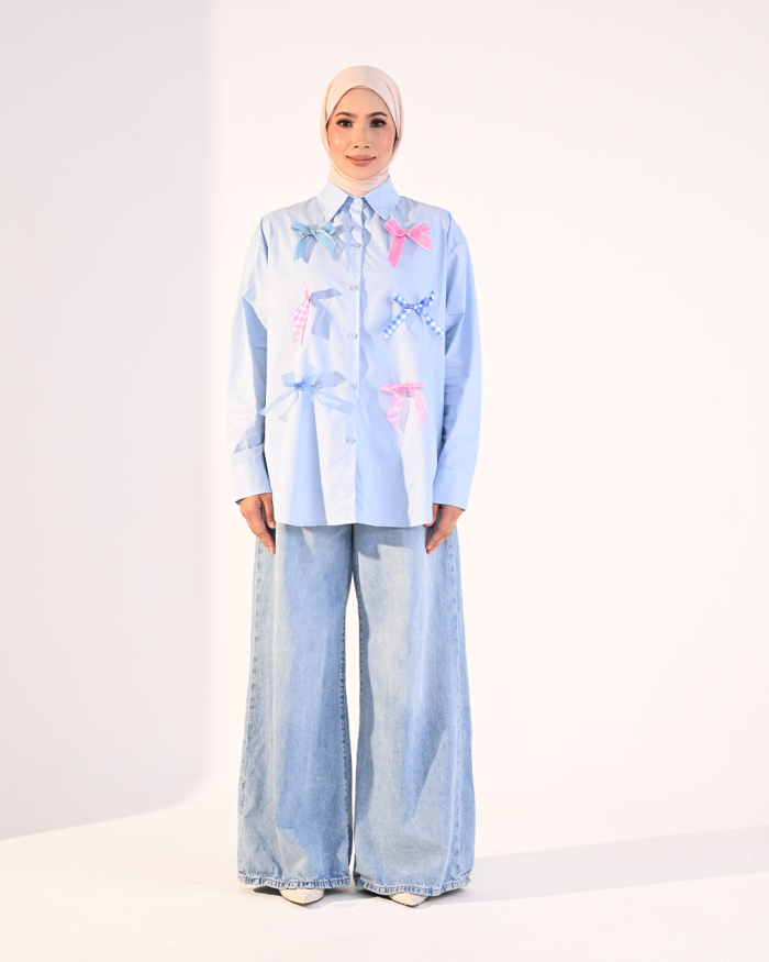 MAISIE TOP IN BLUE