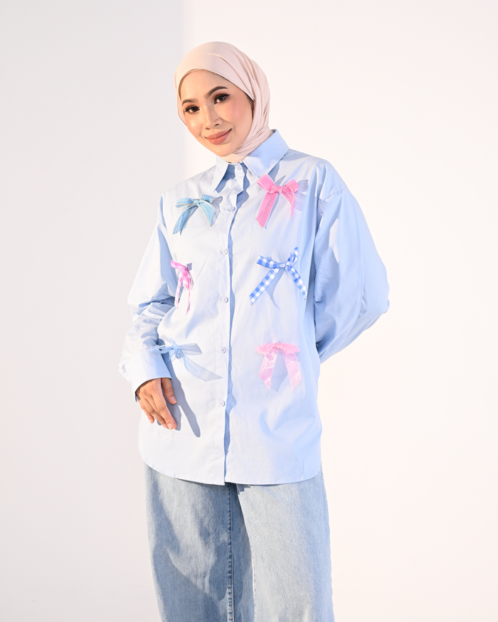 MAISIE TOP IN BLUE