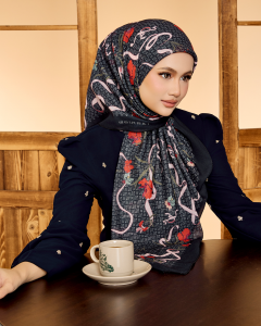 TENUN RAYA CITRA IN DARK BLUE