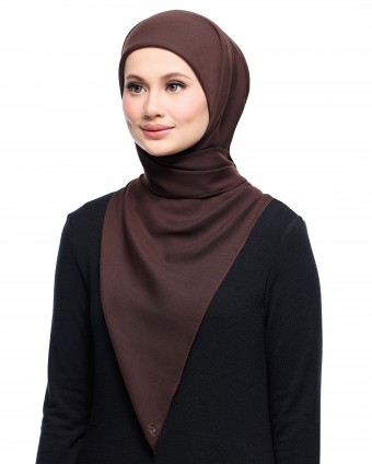 YOUR EVERYDAY SCARF IN DARK BROWN
