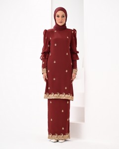 DARSHA IN MAROON