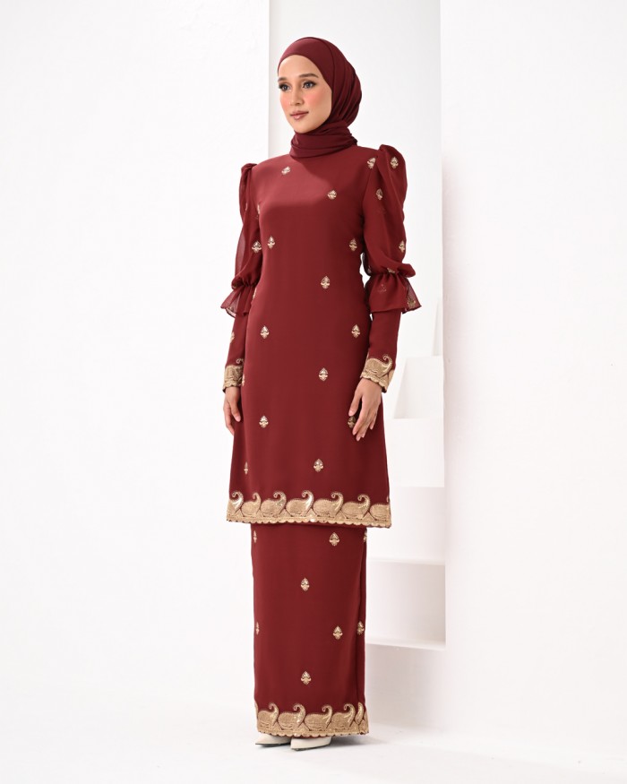 DARSHA IN MAROON