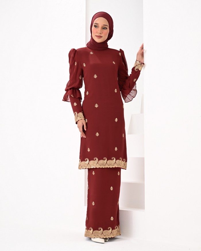 DARSHA IN MAROON