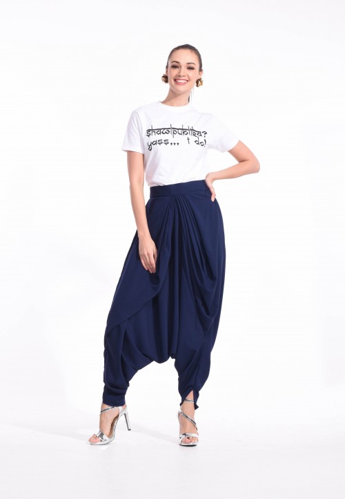 MAHARANI PANTS ANTIQUE BLUE