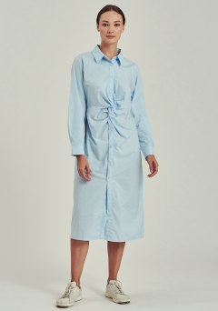 EDORA LONG SHIRT IN BABY BLUE