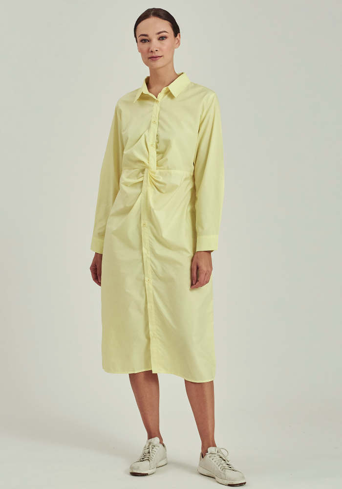 EDORA LONG SHIRT IN YELLOW