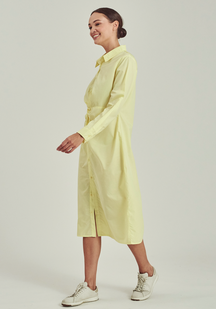 EDORA LONG SHIRT IN YELLOW