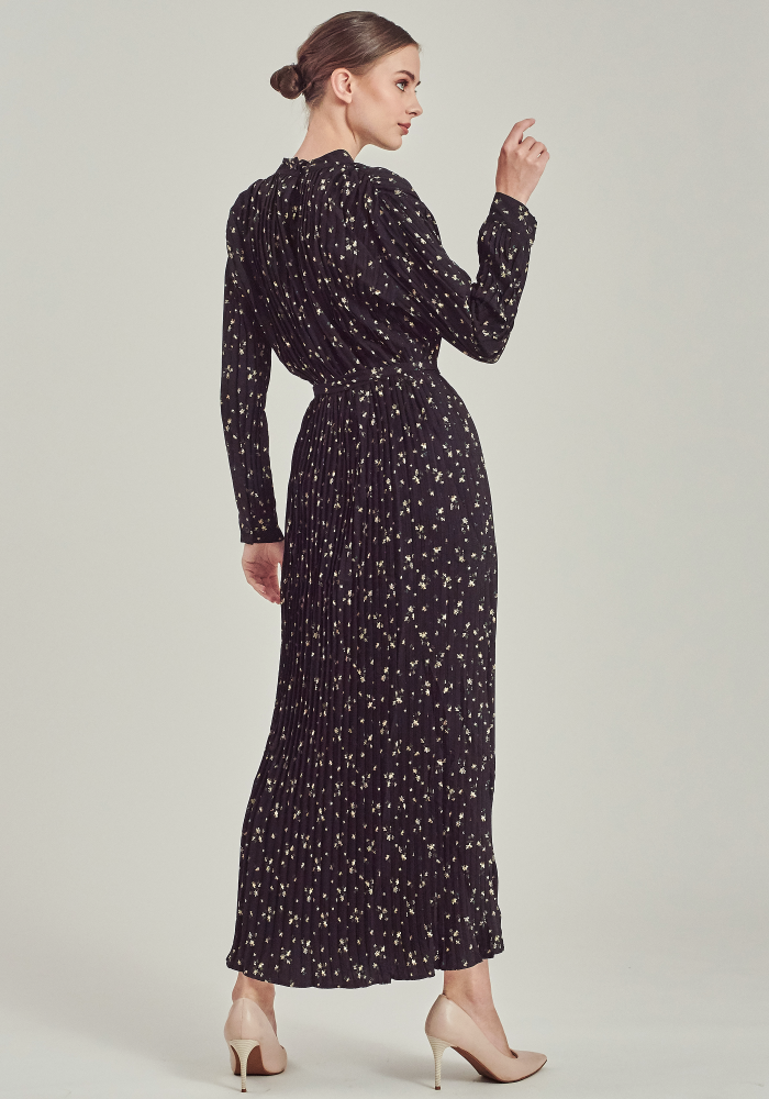 KRISSY DRESS IN VINTAGE BLACK