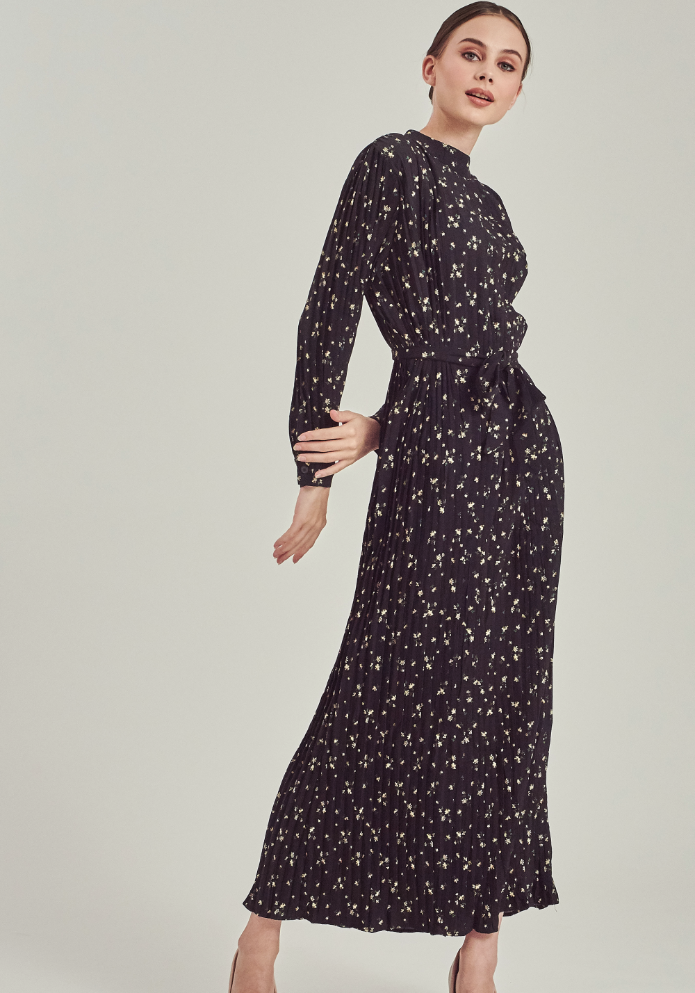 KRISSY DRESS IN VINTAGE BLACK