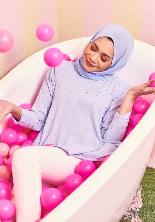 KIARA DOLL TOP IN BABY BLUE