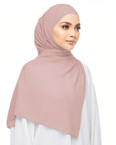 MALIQA SHAWL IN DUSTY PINK