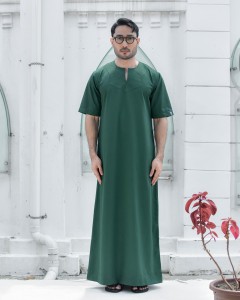 JUBAH QALEEFA IN E GREEN