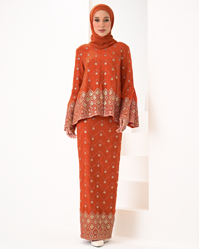 (NEW IN)NANDITA IN BRICK ORANGE