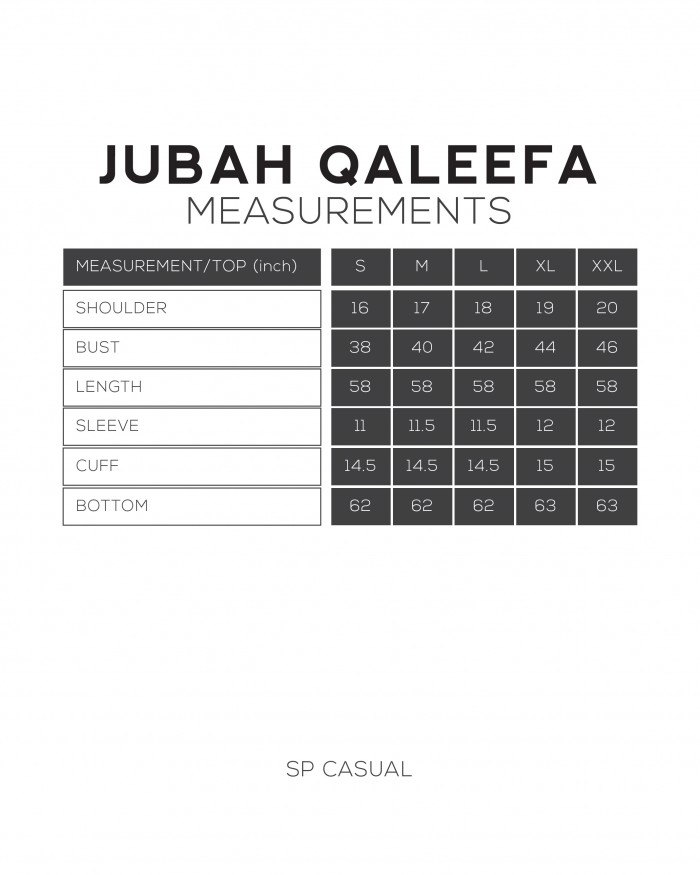 JUBAH QALEEFA IN GREY