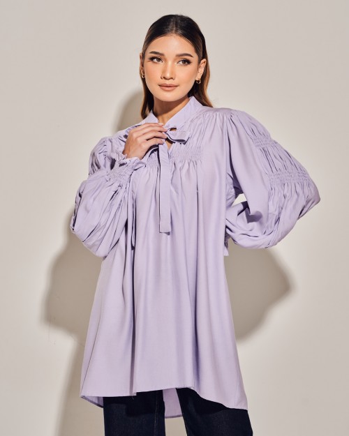 JULIA TOP IN LILAC