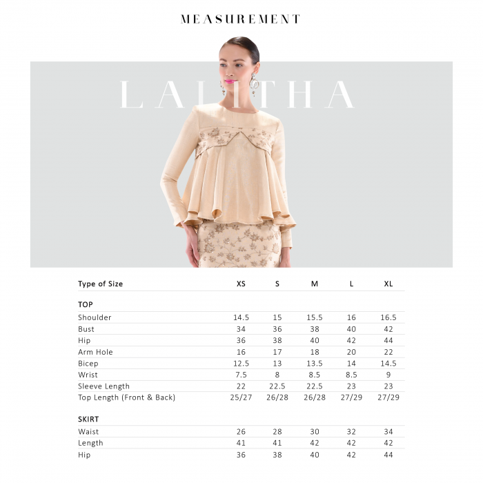 LALITHA NOVEMBER  BEIGE