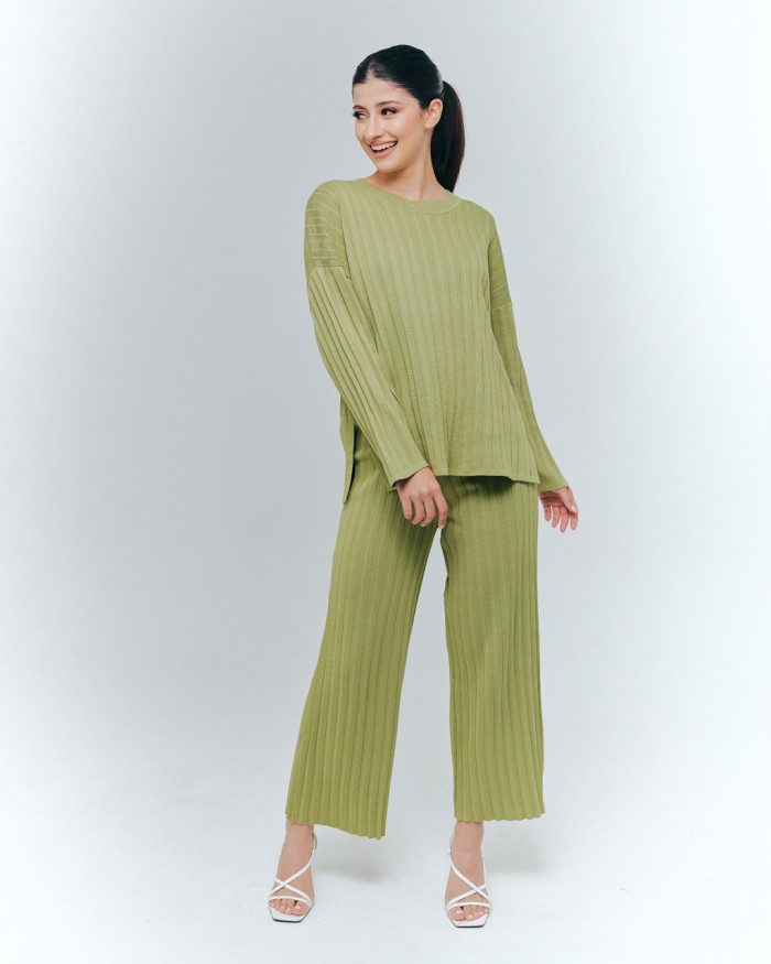 LUISA SET IN OLIVE GREEN