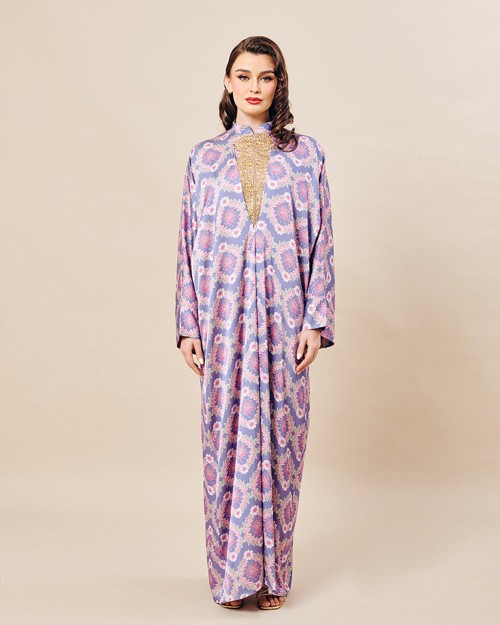 DEFECT MATHIRA LONG CAFTAN IN LIGHT