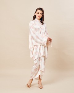 DEFECT MAWRA CAFTAN IN WHITE