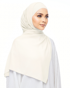 MALIQA SHAWL IN MILKY